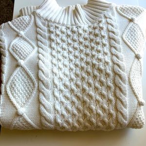 J. CREW cable knit sweater